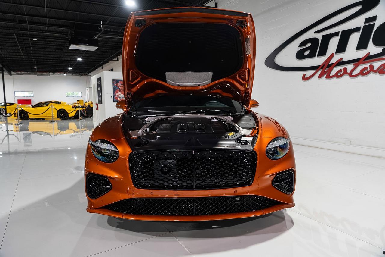 2025 Bentley Continental GT Speed First Edition Orange Flame paint,Mulliner/Blackline Specification,rotating display & MORE!! Fort Lauderdale FL