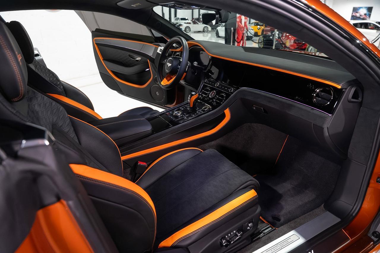 2025 Bentley Continental GT Speed First Edition Orange Flame paint,Mulliner/Blackline Specification,rotating display & MORE!! Fort Lauderdale FL