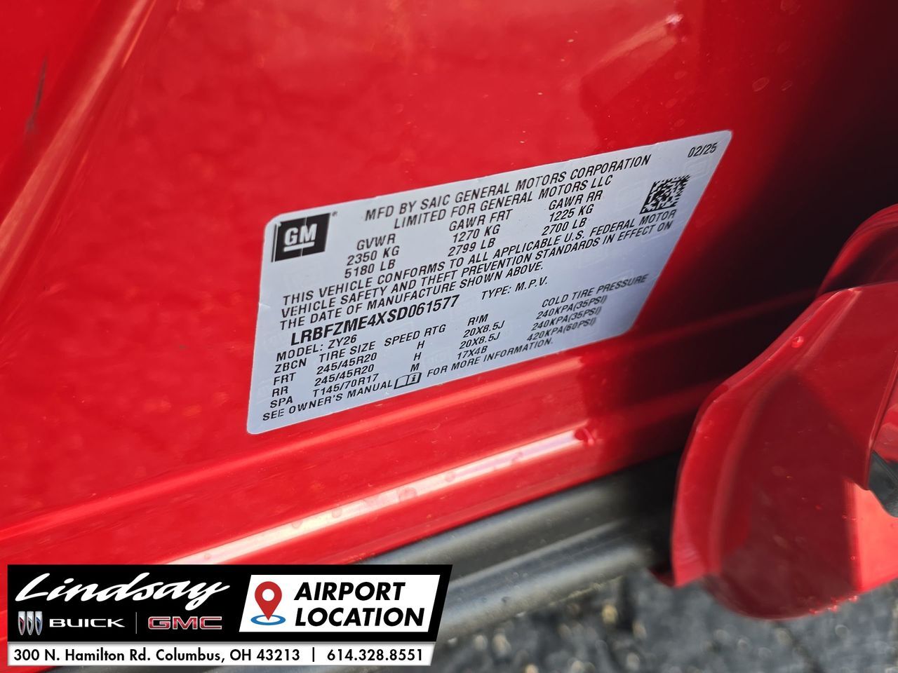 2025 Buick Envision Avenir Columbus OH