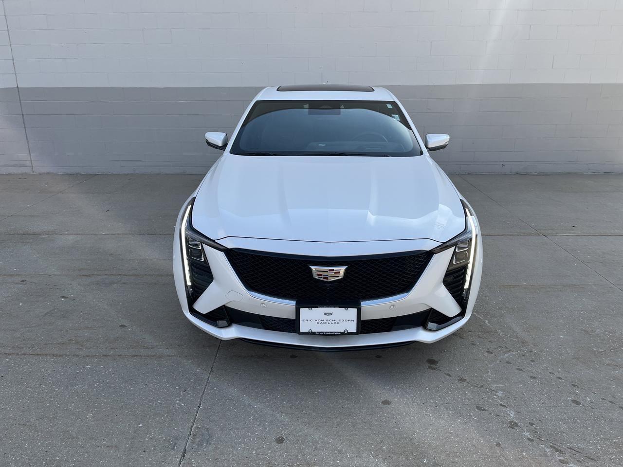 2025 Cadillac CT5 Sport AWD TechnologyPkg w/Sunroof 19s BremboVPerformanceBrakes RedCalipers HtdCldMemLthr HD-SrrndVsn