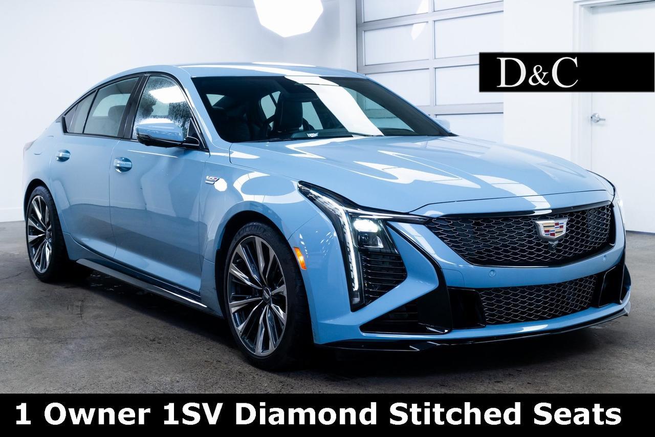2025 Cadillac CT5 V-Series 1 Owner 1SV Diamond Stitched Seats