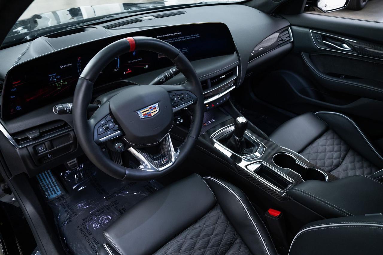 2025 Cadillac CT5 V-Series 1 Owner 6-Speed Manual Quilted Seats Portland OR