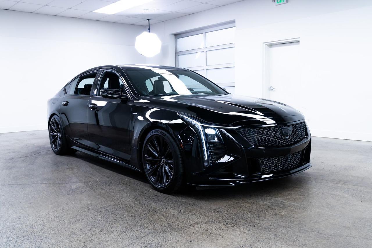 2025 Cadillac CT5 V-Series 1 Owner 6-Speed Manual Quilted Seats Portland OR