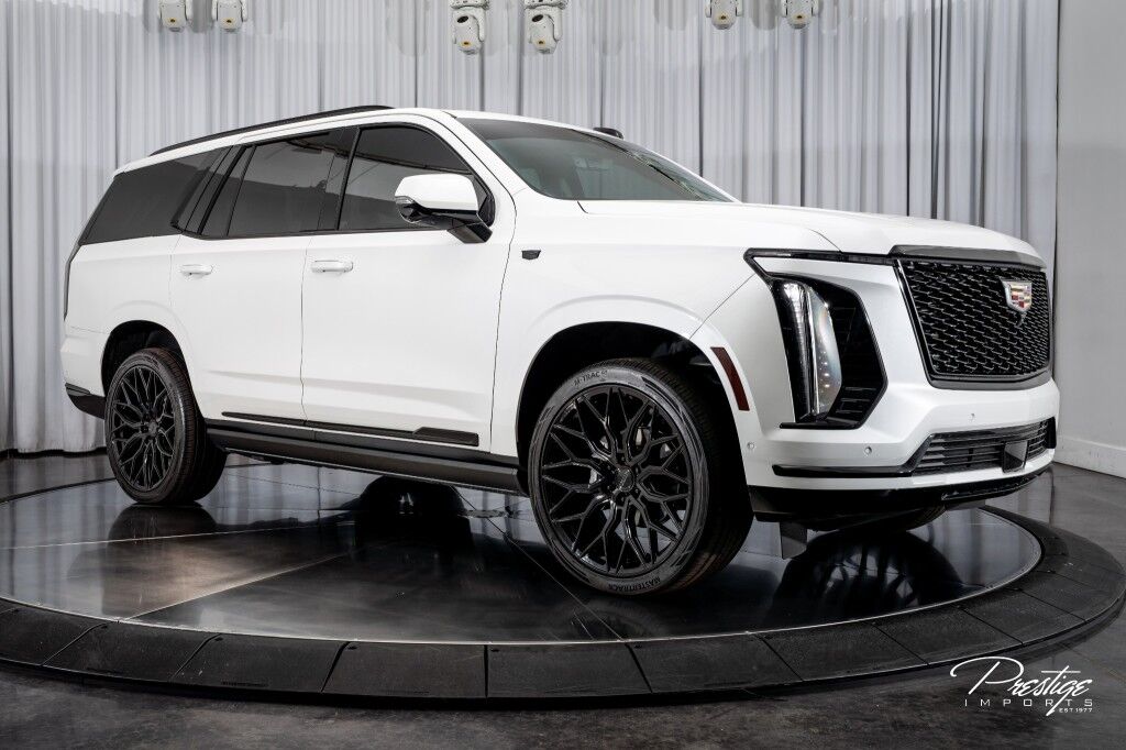 2025 Cadillac Escalade Command the road in the 2025 Cadillac Escalade 4WD Sport Platinum &acirc;&euro;&rdquo; a full-size luxury SUV designed for those who lead from the front. Powered by a 6.2L V8 delivering 420 horsepower through a smooth 10-speed automatic transmission, North Miami Beach FL
