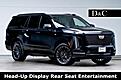 2025 Cadillac Escalade Sport Platinum Head-Up Display Rear Seat Entertainment