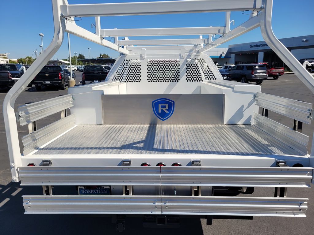 2025 Chevrolet 3500 Crew Cab 4WD, 60" CA, Diesel, DRW, WT, 10' Royal Alum Contractor Body Roseville CA