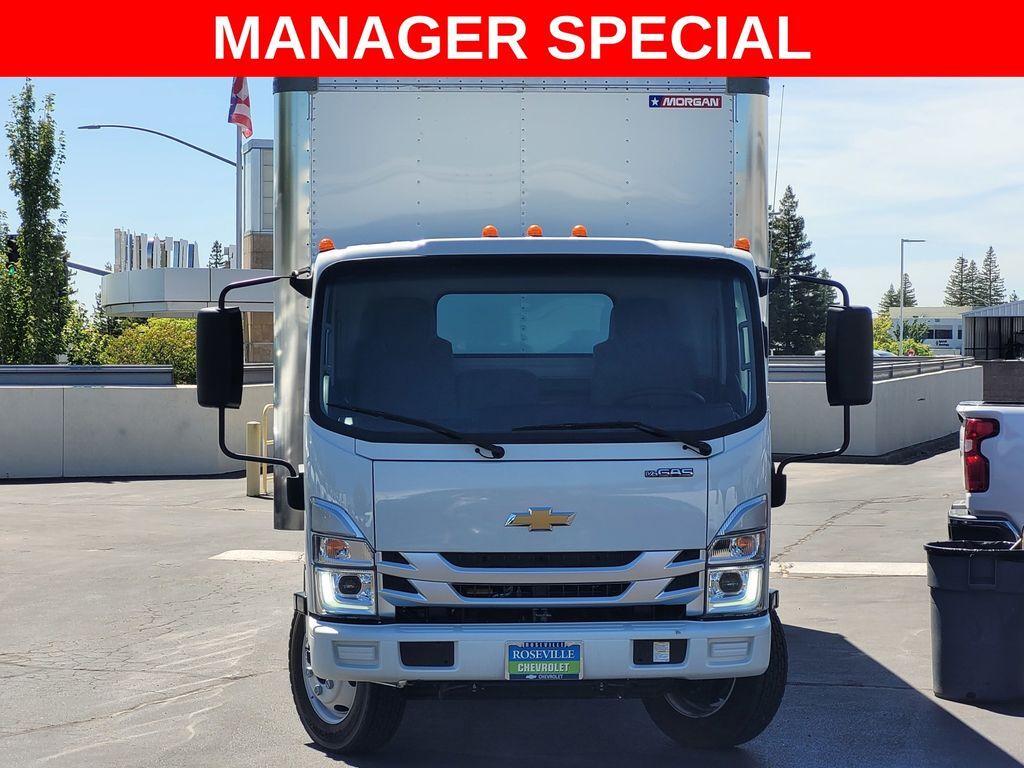 2025 Chevrolet 4500 HG LCF Gas 150" WB Reg Cab 1WT Morgan 16' x 96" x 91" Dry Freight Box Roseville CA