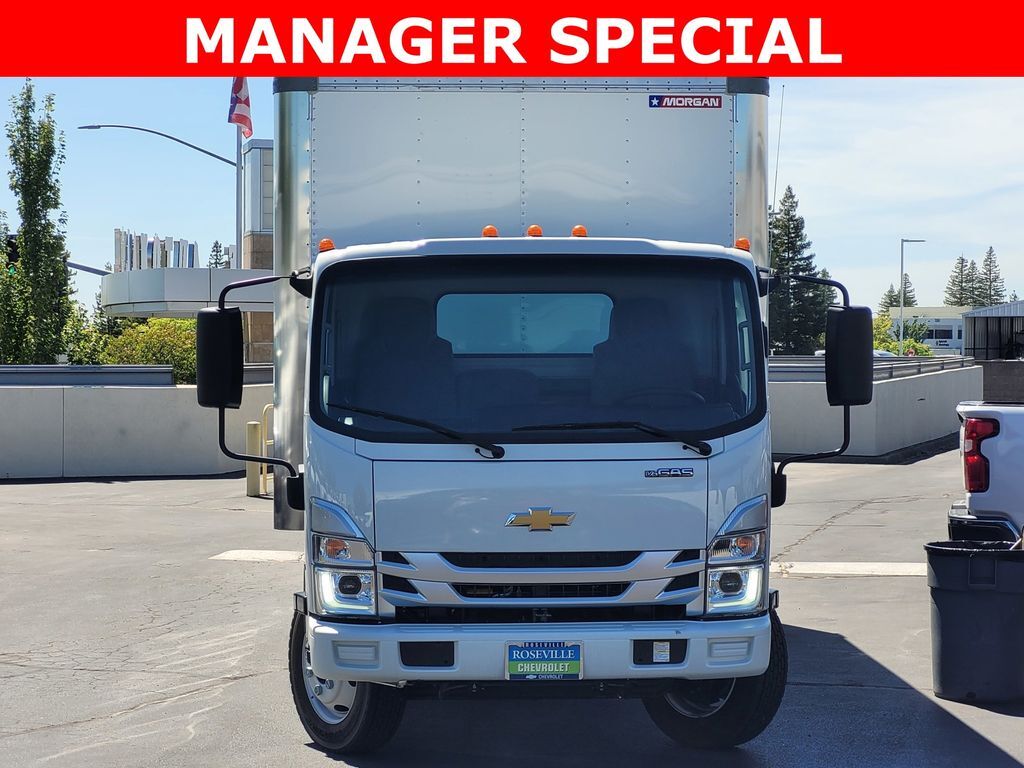 2025 Chevrolet 4500 HG LCF Gas 150" WB Reg Cab 1WT Morgan 16' x 96" x 91" Dry Freight Box