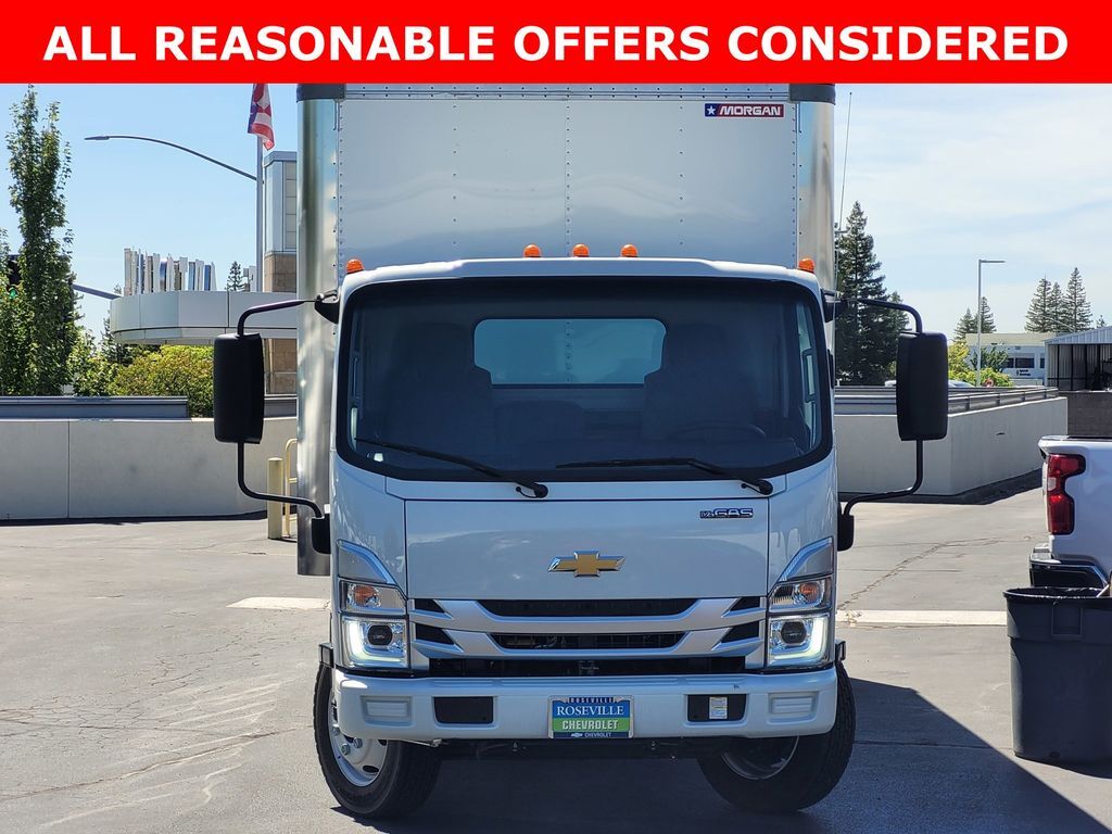 2025 Chevrolet 4500 HG LCF Gas 150" WB Reg Cab 1WT Morgan 16' x 96" x 91" Dry Freight Box