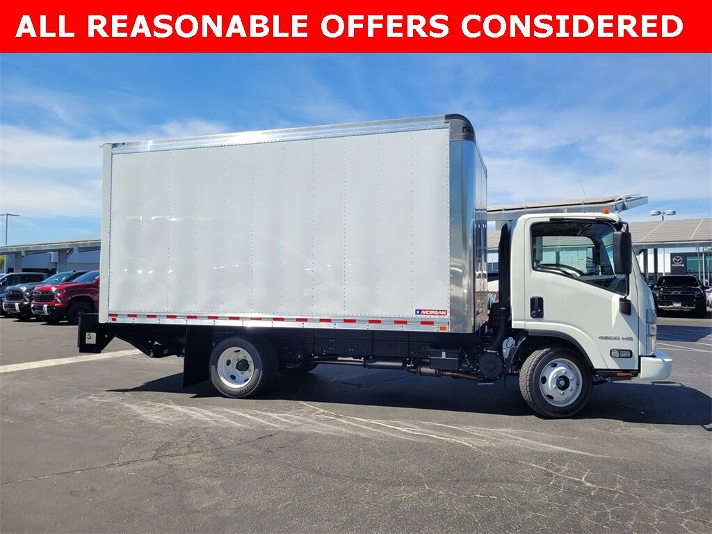 2025 Chevrolet 4500 HG LCF Gas 150" WB Reg Cab 1WT Morgan 16' x 96" x 91" Dry Freight Box