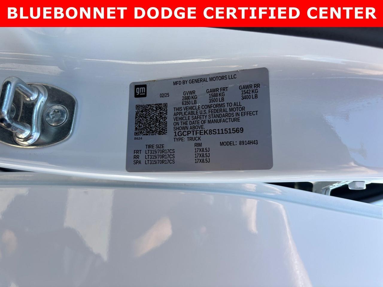 2025 Chevrolet Colorado 4WD ZR2 New Braunfels TX