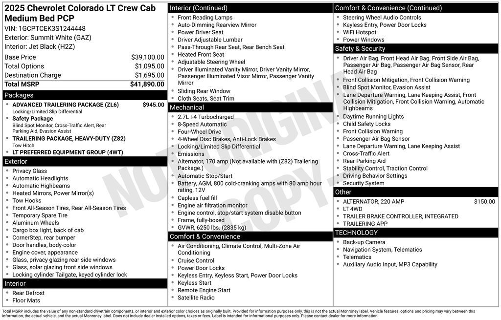 2025 Chevrolet Colorado LT Commerce GA