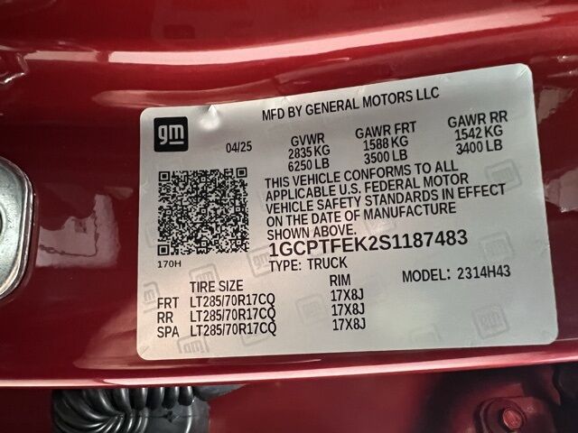 2025 Chevrolet Colorado ZR2 Highlands Ranch CO