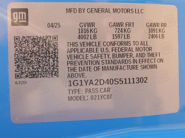 2025 Chevrolet Corvette 1LT San Juan TX
