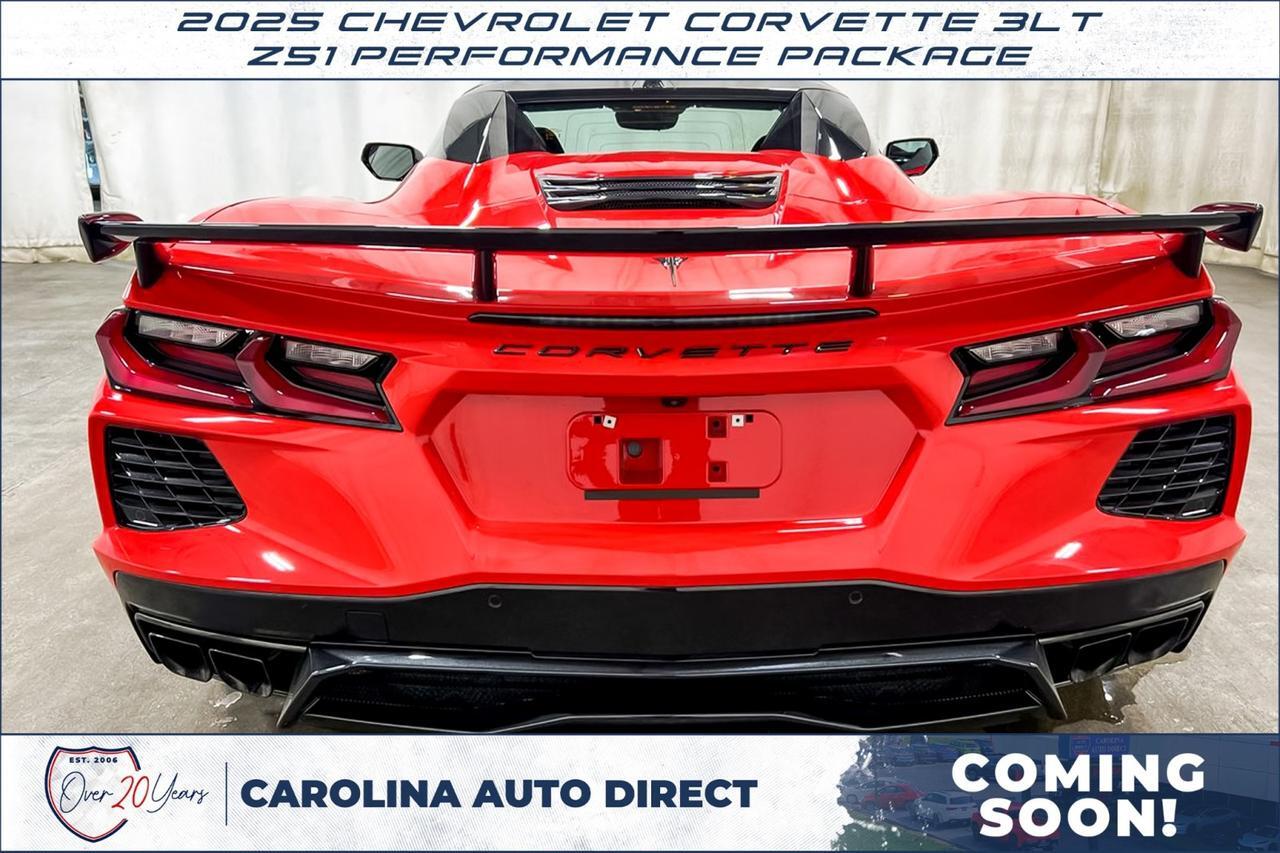 2025 Chevrolet Corvette 3LT / Z51 Performance Package / Coming Soon! Lincolnton NC