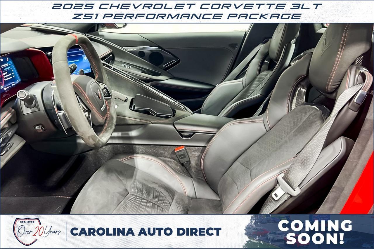 2025 Chevrolet Corvette 3LT / Z51 Performance Package / Coming Soon! Lincolnton NC