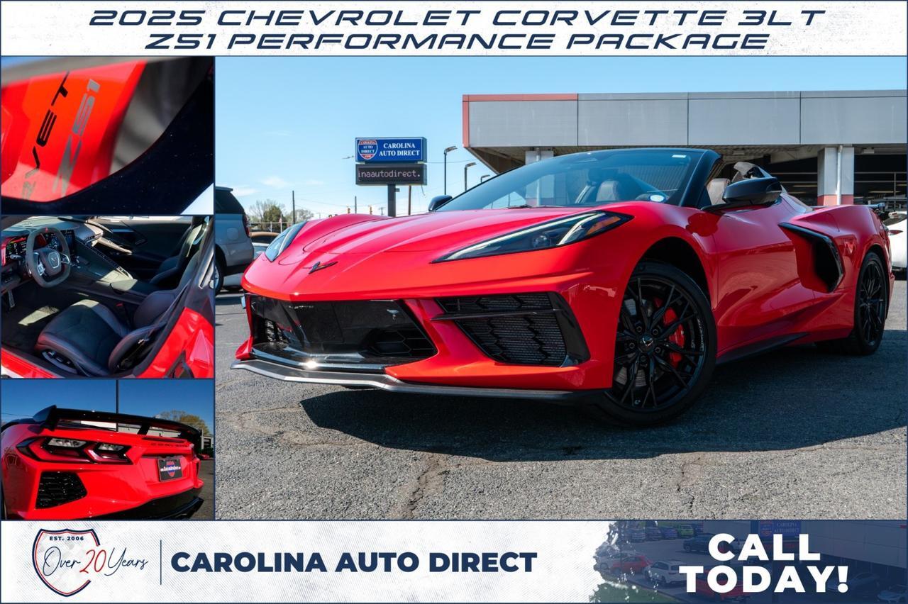 2025 Chevrolet Corvette 3LT / Z51 Performance Package / Front Lift Adjust!