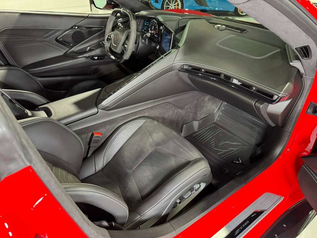 2025 Chevrolet Corvette 3LZ Torch Red paint, Jet Black interior, front lifter, Bose Performance Series audio AND MUCH MORE!! Fort Lauderdale FL