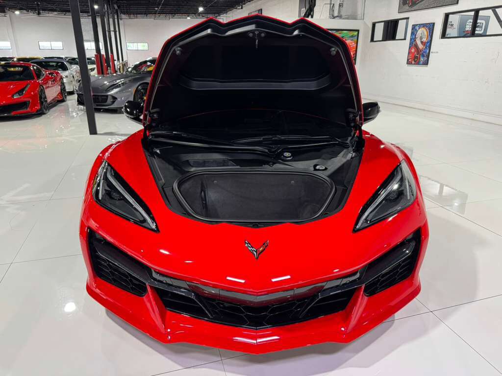 2025 Chevrolet Corvette 3LZ Torch Red paint, Jet Black interior, front lifter, Bose Performance Series audio AND MUCH MORE!! Fort Lauderdale FL