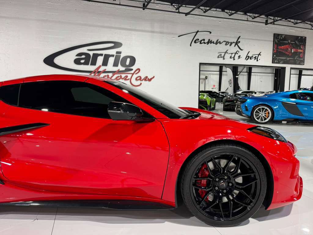 2025 Chevrolet Corvette 3LZ Torch Red paint, Jet Black interior, front lifter, Bose Performance Series audio AND MUCH MORE!! Fort Lauderdale FL