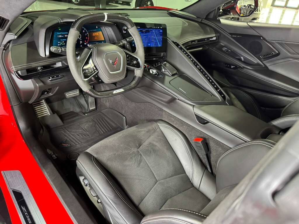 2025 Chevrolet Corvette 3LZ Torch Red paint, Jet Black interior, front lifter, Bose Performance Series audio AND MUCH MORE!! Fort Lauderdale FL