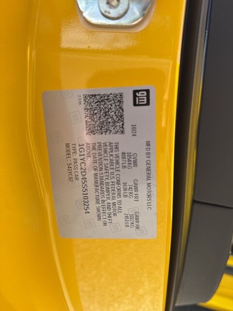 2025 Chevrolet Corvette Stingray Kerrville TX