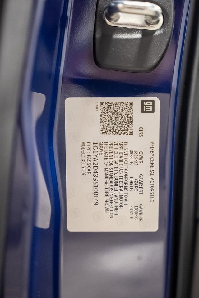 2025 Chevrolet Corvette Stingray Ft Lauderdale FL