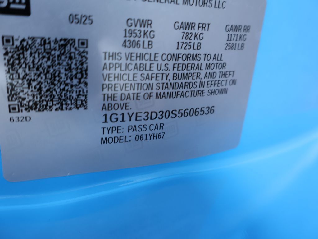 2025 Chevrolet Corvette Z06 San Clemente CA