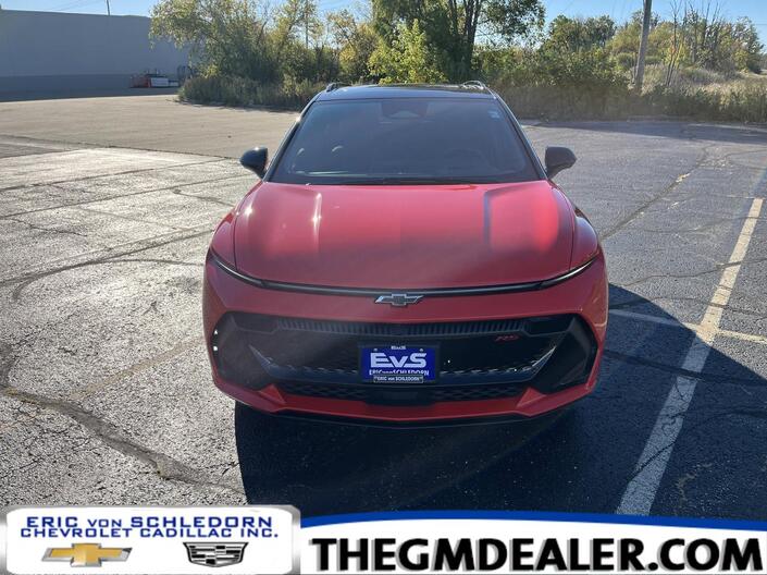 2025 Chevrolet Equinox EV 2RS eAWD Conv2Pkg w/Sunroof BlackRoof AdptvCrz 21s PwrPassengerSeat HtdCldMemLthr HD-SrrndVsn Milwaukee WI