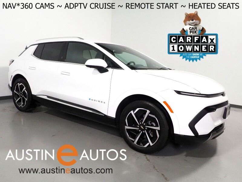 2025 Chevrolet Equinox EV LT *CONVENIENCE PKG, NAVIGATION, ADAPTIVE CRUISE, SAFETY ALERTS, COLOR TOUCHSCREEN, 360 VIEW CAMERAS, HEATED SEATS/STEERING, REMOTE START, POWER LIFTGATE, WIRELESS CHARGING