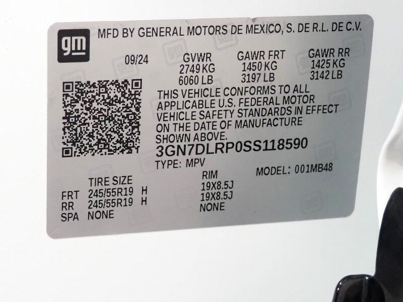 2025 Chevrolet Equinox EV LT *CONVENIENCE PKG, NAVIGATION, ADAPTIVE CRUISE, SAFETY ALERTS, COLOR TOUCHSCREEN, 360 VIEW CAMERAS, HEATED SEATS/STEERING, REMOTE START, POWER LIFTGATE, WIRELESS CHARGING Round Rock TX