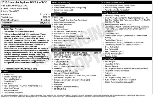 2025 Chevrolet Equinox EV LT Raleigh NC