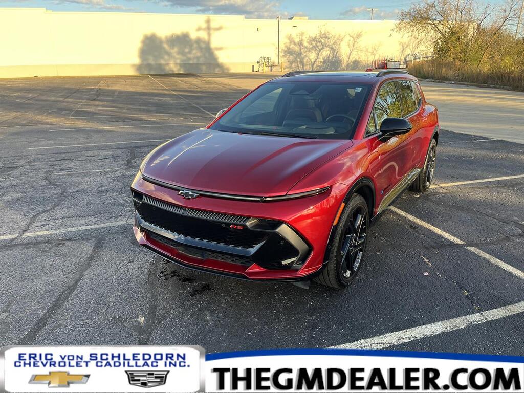 2025 Chevrolet Equinox EV RS AWD ActiveSafety3 Convenience2Pkgs w/SuperCruise Sunroof AdptvCrz 21s Dual-LevelChargeCord Milwaukee WI