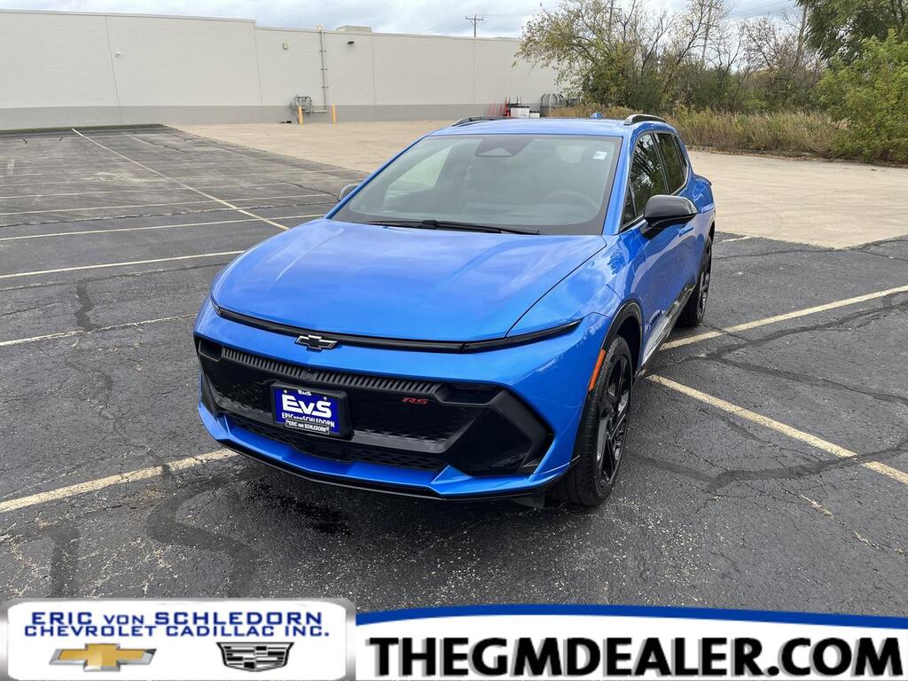 2025 Chevrolet Equinox EV RS AWD Convenience2Pkg w/AdptvCrz 21s HtdCldMemLthr RrCamMirror HD-SrrndVsn Milwaukee WI 2025 Chevrolet Equinox EV RS AWD Convenience2Pkg w/AdptvCrz 21s HtdCldMemLthr RrCamMirror HD-SrrndVsn Milwaukee WI