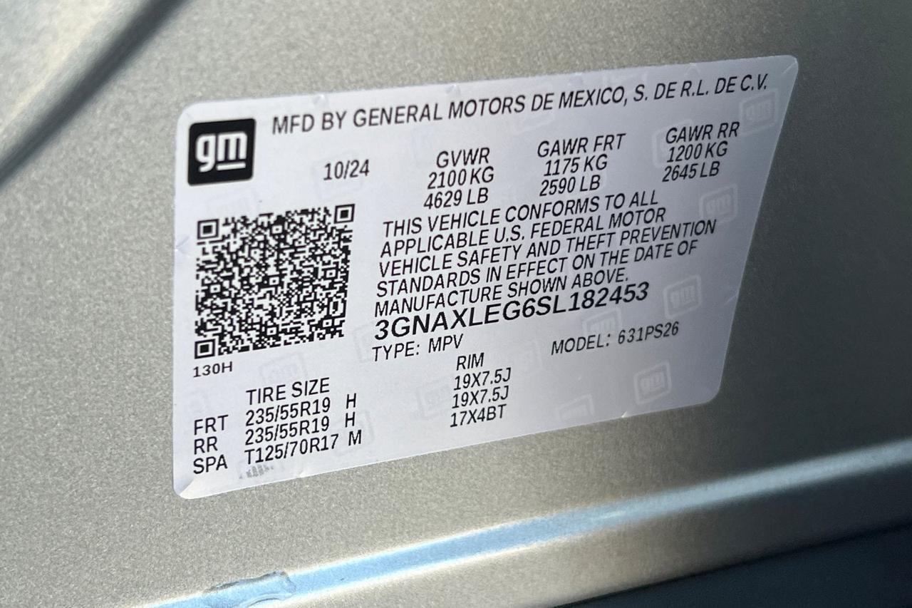 2025 Chevrolet Equinox FWD RS Roseville CA