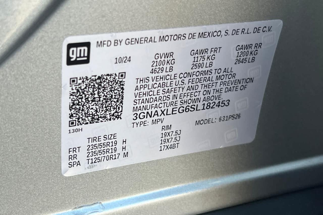 2025 Chevrolet Equinox FWD RS Roseville CA