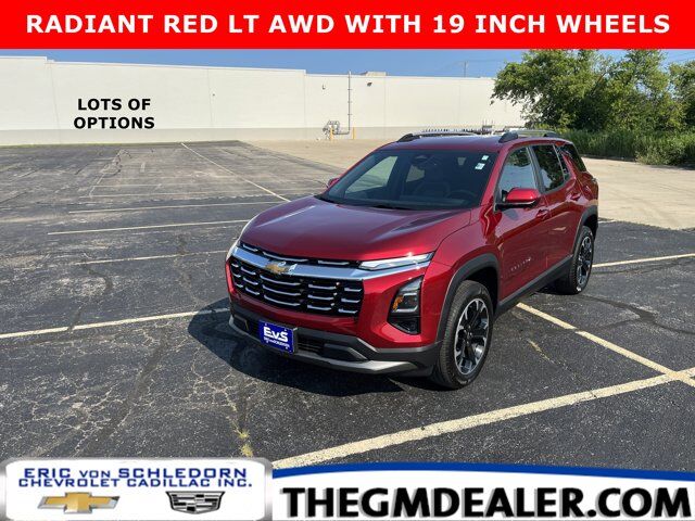 2025 Chevrolet Equinox LT AWD Convenience2 Sfty&TechPkgs w/19s AdptvCrz 8-WayPwrDrvrSeat HtdEvotex Hands-FreePwrLiftgate Milwaukee WI