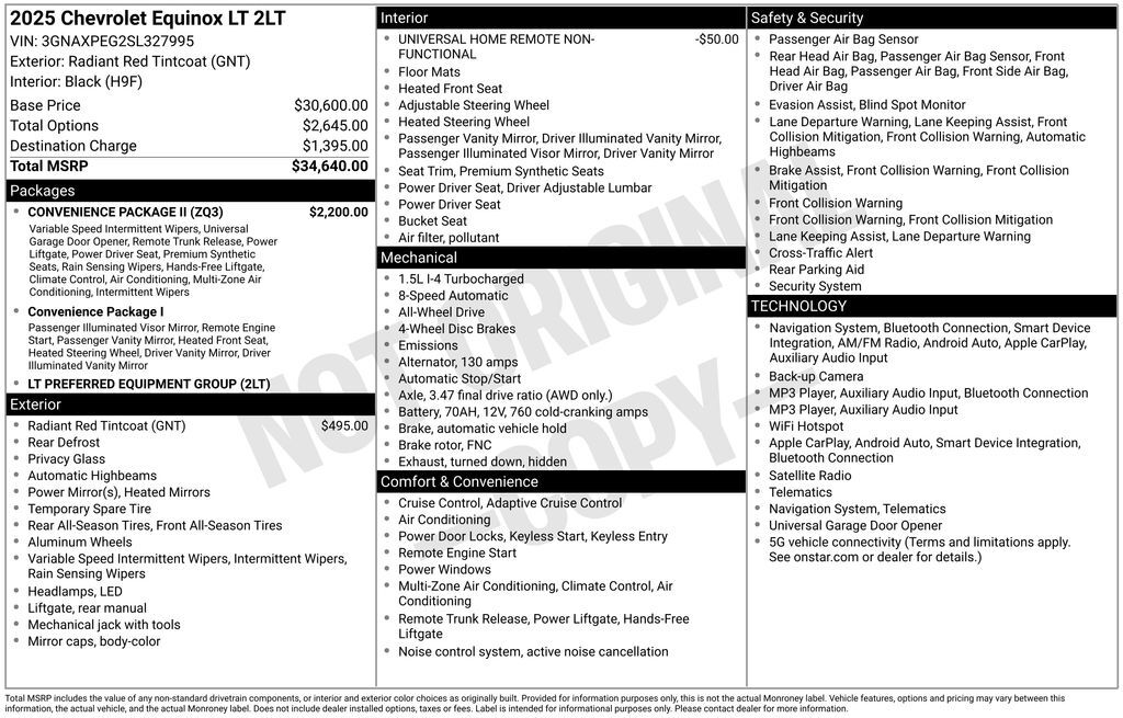 2025 Chevrolet Equinox LT Tucson AZ