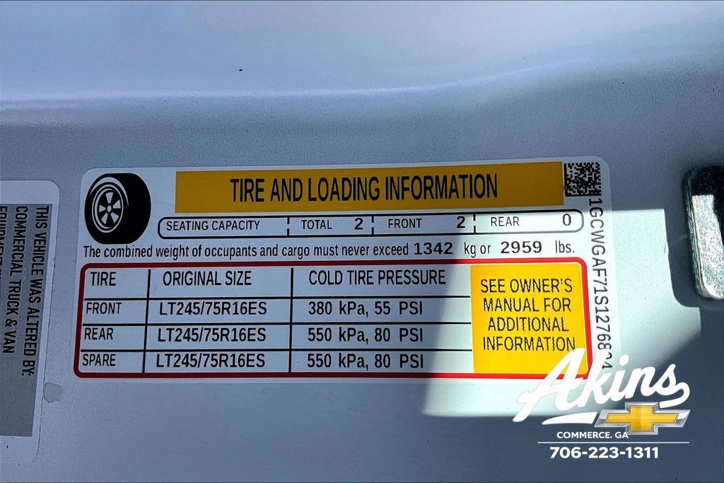 2025 Chevrolet Express 2500 Work Van Commerce GA