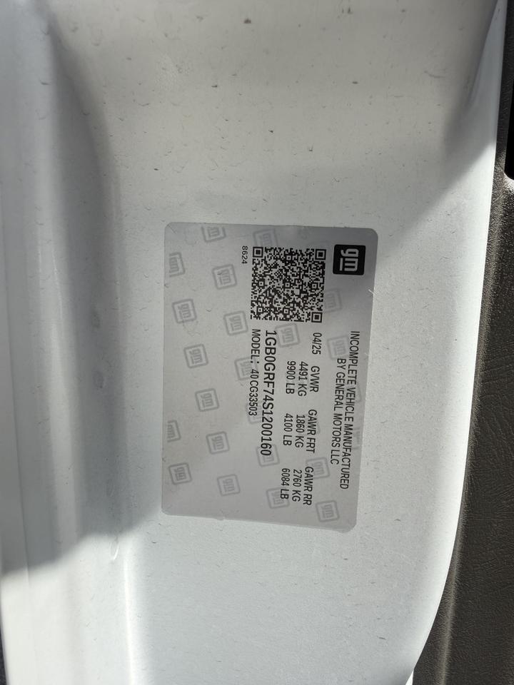 2025 Chevrolet Express 3500 Collinsville OK