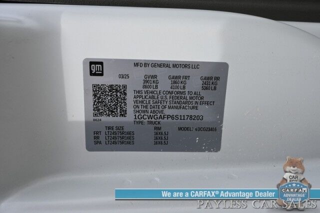 2025 Chevrolet Express Cargo Van 2500 Anchorage AK