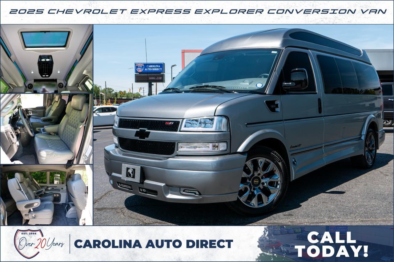 2025 Chevrolet Express Explorer Conversion Van / Limited SE / Loaded With Options!