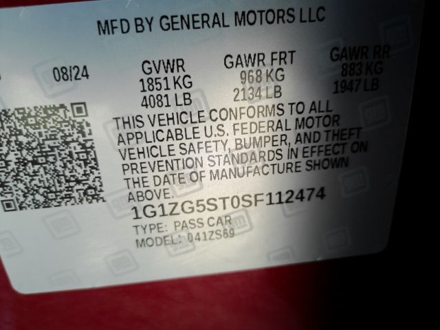 2025 Chevrolet Malibu FWD RS Plano TX