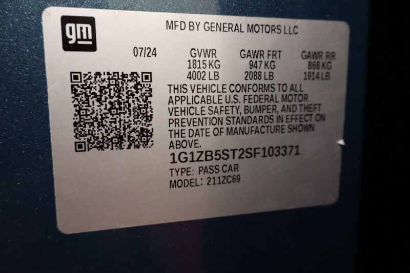 2025 Chevrolet Malibu LS Sedan 1.5L Turbo 4 Cylinder Touch Screen FREE WARRANTY Arlington TX