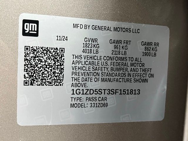 2025 Chevrolet Malibu LT Carrollton TX