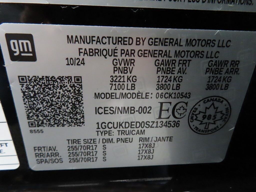 2025 Chevrolet Silverado 1500 4x4 Crew Cab LT Fond du Lac WI