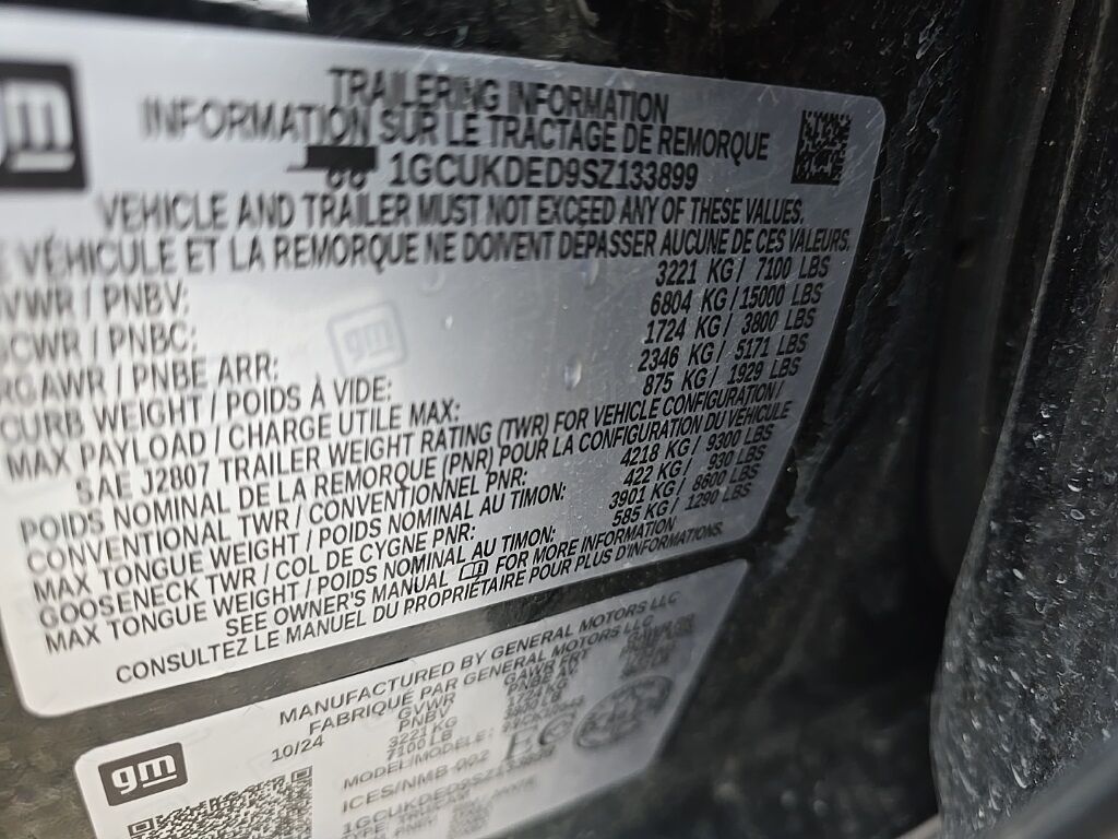 2025 Chevrolet Silverado 1500 4x4 Crew Cab LT Fond du Lac WI