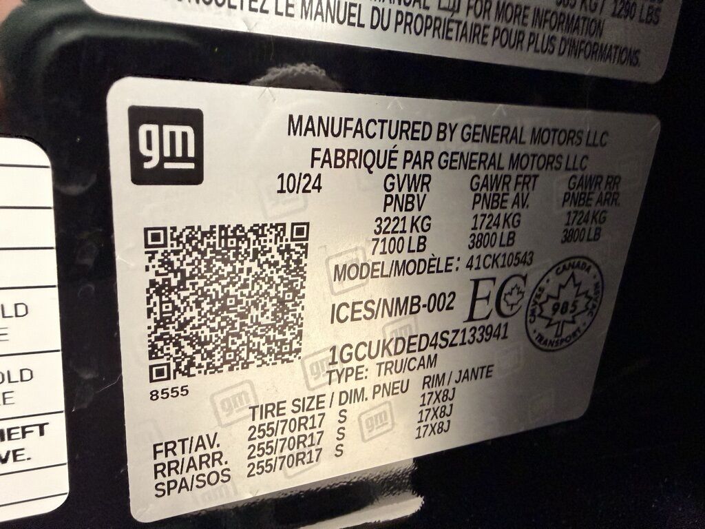 2025 Chevrolet Silverado 1500 4x4 Crew Cab LT Minocqua WI