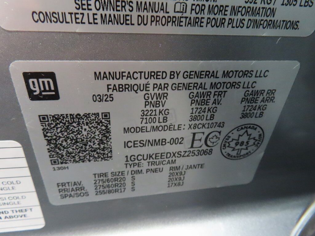 2025 Chevrolet Silverado 1500 4x4 Crew Cab RST Fond du Lac WI