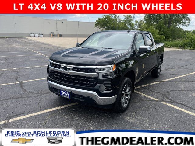 2025 Chevrolet Silverado 1500 LT Crew Cab 4WD 5.3L All-StarEdition+ ProtectPkgs w/20s HtdSeats HtdStrngWhl Spray-OnBdlinr HD-RrCam Milwaukee WI